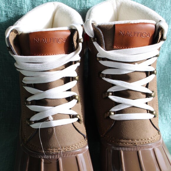 NAUTICA Women's Insulated Waterproof Duck Boots Size 9 NEW - Picture 5 of 14